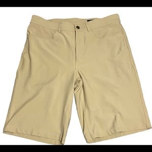 Dunning golf shorts.
